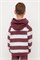 КР 302693-1/красно-коричневый,полоска к536 джемпер (худи) для мал КР 302693-1