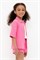 КР 302718-1/неоновый розовый к555 рубашка для дев  КР 302718-1