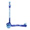 Самокат 3хколесный, Дека: PP+нейлон, размеры 55*14 см. Колеса: 120/76 PU, Цвет сине-голубой CR-S5-05MBB