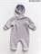ТОРРИ комбинезон (футер 3-х нитка с флисовым начесом, светло-серый) 220-054-202-021