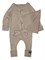 Вязаный комплект (Комбинезон + чепчик) Св. кофе хлопок, Артикул 1786219956 1786219956