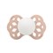 Пустышка силиконовая ночная BIBS Infinity Glow Symmetrical - Blush, 0+ мес. 441256 - фото 80505