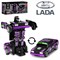AUTODRIVE_LADA 2105_машинка-робот фрикционная,13,5см,одной кнопкой трансформируется в робота,чёрная JB0405299 - фото 81359