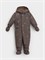 ВК 60133/н/1 УЗГ комбинезон для детей ясельного возраста утепленный коричневый, медведи ВК 60133/н/1 УЗГ