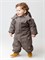 ВК 60133/н/1 УЗГ комбинезон для детей ясельного возраста утепленный коричневый, медведи ВК 60133/н/1 УЗГ