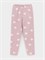 КР 4074/розовый лед,сердечки к599 брюки (лосины) для дев  КР 4074/розовый лед-1