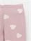 КР 4321/розовый лед,сердечки к597 брюки (лосины) д/дев яс  КР 4321/розовый лед