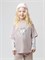 КР 302809/кофейный меланж к575 фуфайка (футболка) для дев КР 302809/кофейный меланж - фото 83729