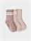 К 9703-3/1 ФВ набор носки дет темно-розовый, светло-розовый, бежево-розовый К 9703-3/1 ФВ
