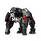 Робот-трансформер с оружием, трансформация в гориллу, цвет темно-серебристый, в/к 20*9*26см JB0214093