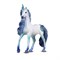 ТМ "DARWIN, Коллекционная фигурка  "Единорог с синей гривой", в/п 12,5*3,7*12,4 см JB0212901
