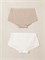 К 1968-2уп/нюдовый беж,сахар набор трусы для дев К 1968-2уп/нюдовый беж