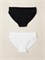 К 1972-2уп/белый,черный набор трусы для дев К 1972-2уп/белый,черный