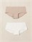 К 1964-2уп/нюдовый беж,сахар набор трусы для дев  К 1964-2уп/нюдовый беж