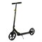 2хкол. самокат CITYRIDE, сталь 100%, Дека:46,5*13,5 см,грипсы 135мм TPR, колеса PU 200/200 мм Черный CR-S2-13EB