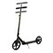 2хкол. самокат CITYRIDE, сталь 100%, Дека:46,5*13,5 см,грипсы 135мм TPR, колеса PU 200/200 мм Черный CR-S2-13EB