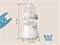 Бутылочка для кормления, 160 мл, средний поток, 3+. Цвет кокосово-серый RBTL-002-BGR
