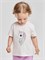 КР 302823/молочный 1107 к777 фуфайка (футболка) д/дев яс КР 302823/молочный 1107 к